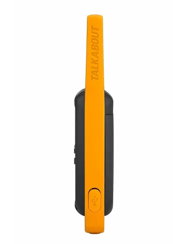Motorola T82 Extreme Twin Pack two-way radios 16 canales Negro, Naranja