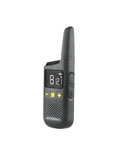 Motorola XT185 two-way radios 16 canales 446.00625 - 446.19375 MHz Negro