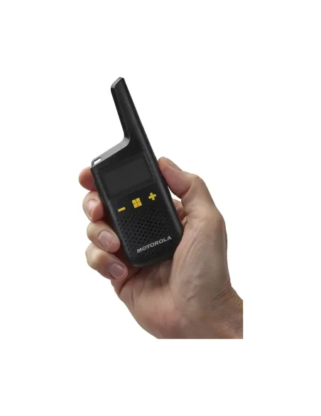 Motorola XT185 two-way radios 16 canales 446.00625 - 446.19375 MHz Negro