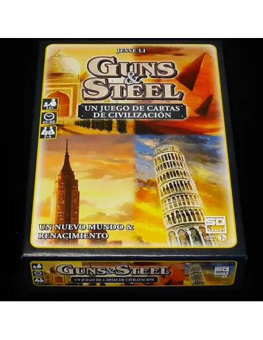 Juego de mesa guns & steel pegi 12