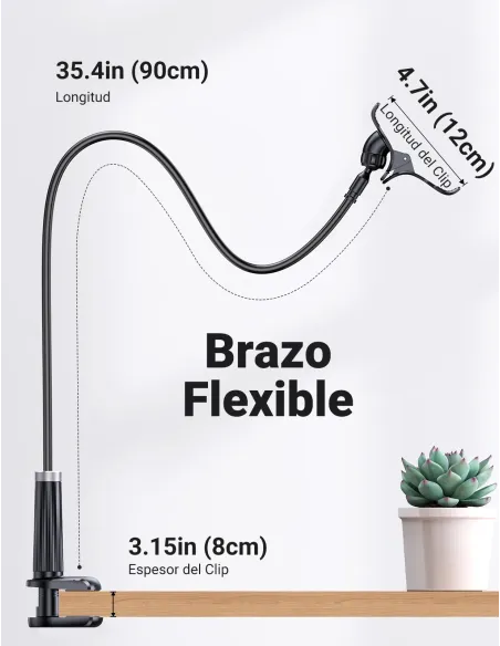 Ugreen 80906 soporte Soporte pasivo Teléfono móvil smartphone Negro