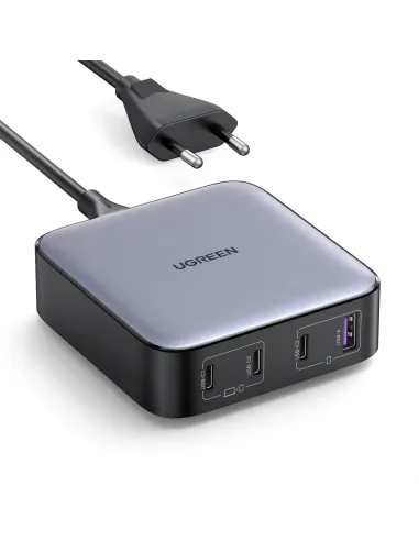 Ugreen Nexode Universal Gris Corriente alterna Carga rápida Interior