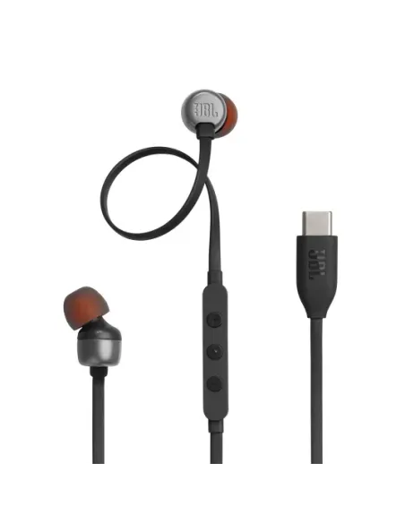 JBL Tune 310C Auriculares Alámbrico Dentro de oído Llamadas Música USB Tipo C Negro