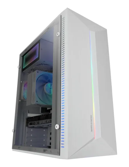 Mars Gaming MC-Blaze Midi Tower Blanco