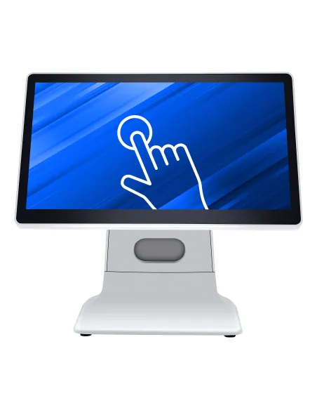 iggual AIO W156.88.N100 3,4 GHz 39,6 cm (15.6") 1920 x 1080 Pixeles Pantalla táctil Blanco