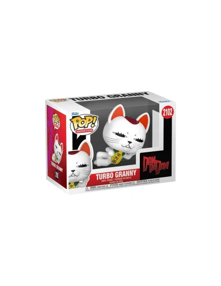 Funko pop dandadan turbo granny cat