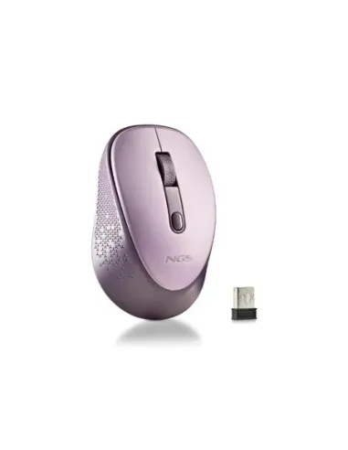 NGS RATON INALAMBRICO 800/1600DPI Lila