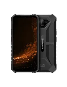 Telefono movil smartphone rugerizado hammer iron v 6gb + 6gb + 64gb negro
