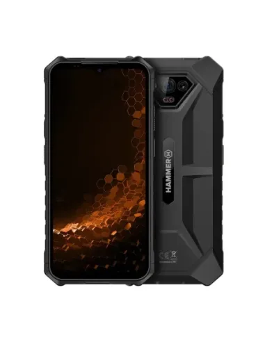 Telefono movil smartphone rugerizado hammer iron v 6gb + 6gb + 64gb negro