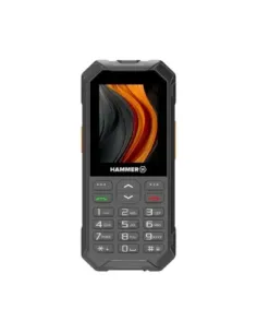 Telefono movil rugerizado hammer 6 2.4 pulgadas - 4g - negro