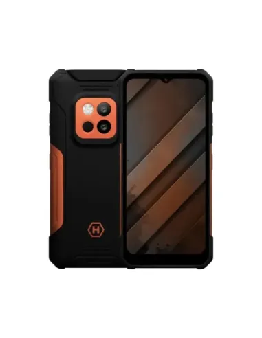 Telefono movil smartphone rugerizado hammer construction 2 5g thermal - 8gb - 256gb - 6.58 pulgadas - naranja