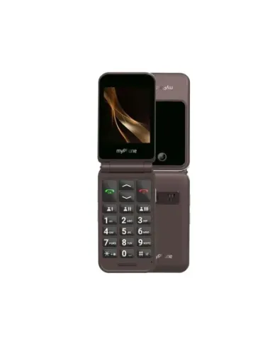 Telefono movil myphone harmony 2.8 pulgadas+1.44 pulgadas -  4g -  marron