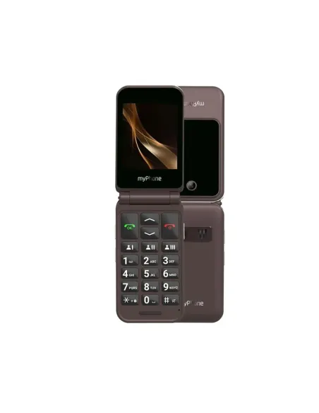 Telefono movil myphone harmony 2.8 pulgadas+1.44 pulgadas -  4g -  marron