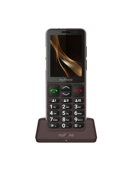 Telefono movil myphone bueno 2.8 pulgadas -  2mpx -  4g -  marron