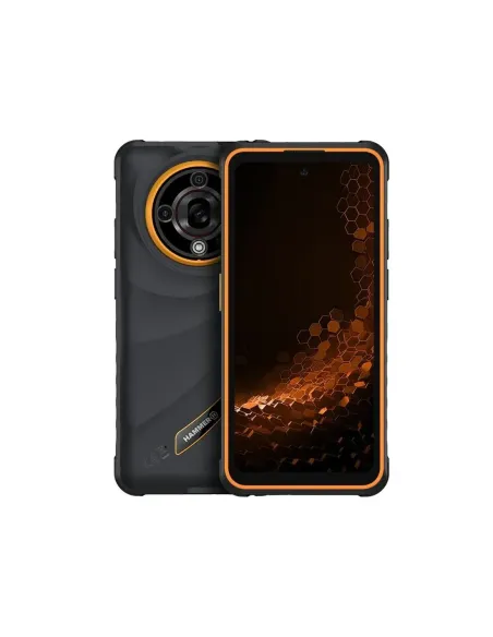 Telefono movil smartphone rugerizado hammer iron 6 5g - 8gb - 256gb - 6.56 pulgadas - negro - naranja
