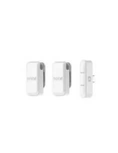 Microfono inalambrico rode micro c blanco