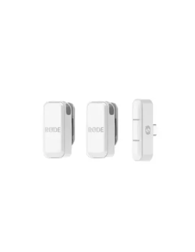 Microfono inalambrico rode micro c blanco