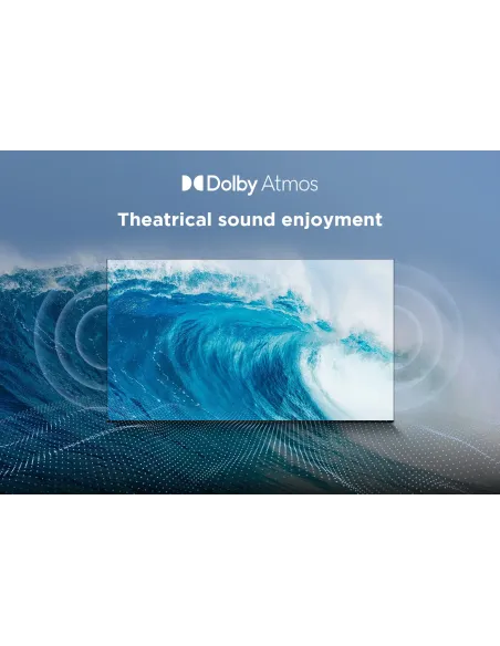 TCL P7K 43P7K Televisor 109,2 cm (43") 4K Ultra HD Smart TV Wifi Metálico 430 cd   m²