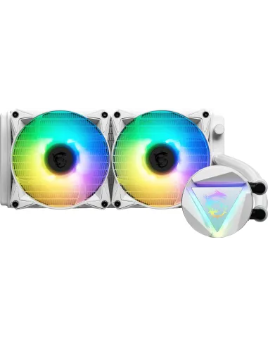 MSI MAG CORELIQUID 240R V2 Carcasa del ordenador Enfriador 2,5 cm Blanco 1 pieza(s)