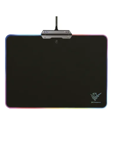 Alfombrilla gaming factor - xpad rgb negra