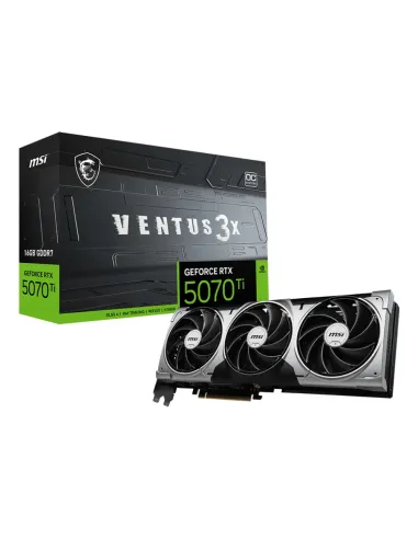 MSI GeForce RTX 5070 Ti 16G VENTUS 3X OC NVIDIA 16 GB GDDR7