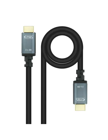 Nanocable Cable HDMI 2.1 IRIS 8K A M-A M, Negro, 3 Metros