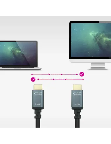 Nanocable Cable HDMI 2.1 IRIS 8K A M-A M, Negro, 3 Metros