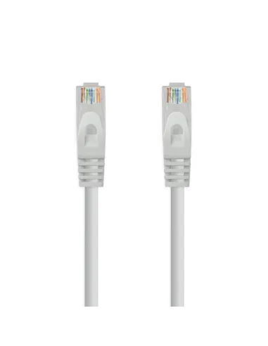 Nanocable Cable de red latiguillo RJ45 LSZH Cat.6A UTP AWG24, Gris, 1.0 m