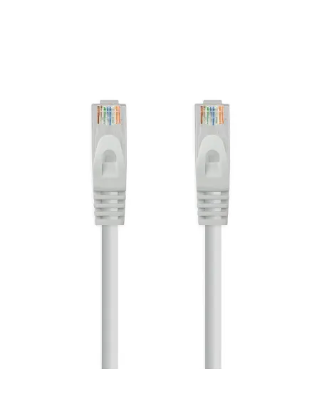 Nanocable Cable de red latiguillo RJ45 LSZH Cat.6A UTP AWG24, Gris, 1.0 m
