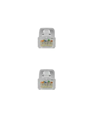 Nanocable Cable de red latiguillo RJ45 LSZH Cat.6A UTP AWG24, Gris, 1.0 m