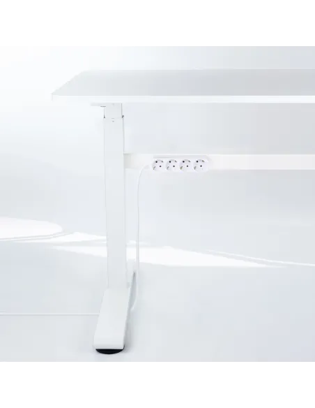 Nanocable Regleta de Enchufes con 4 Tomas, 1.4 m, Blanco