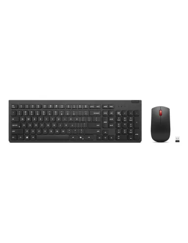 Lenovo 4X31R64484 teclado Ratón incluido Oficina RF inalámbrico Español Negro