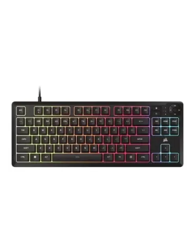 Teclado gaming corsair k55 core tkl rgb negro