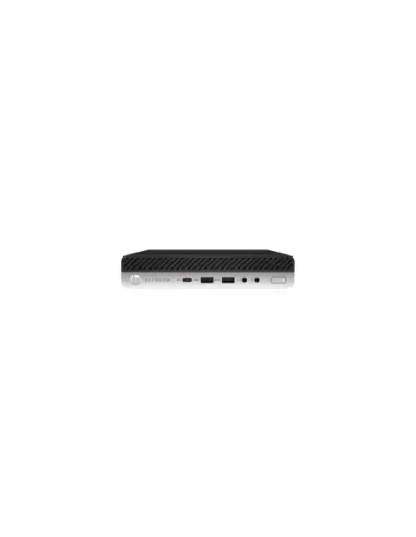 Ordenador reacondicionado mini hp elitedesk 800 g3 - i5 - 6th - 8gb - 256gb m2 - win 10 pro - sin cable trebol - wifi+antena