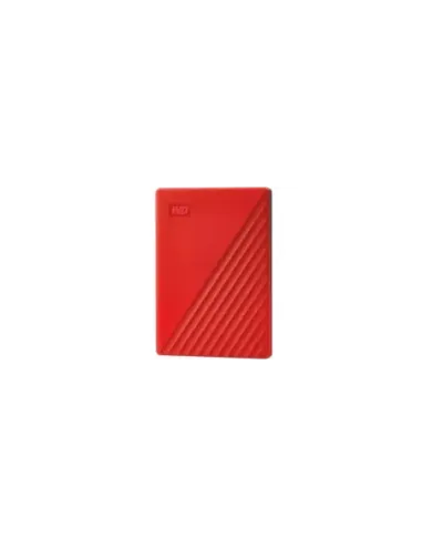 Disco Externo Western Digital My Passport 2TB/ 2.5"/ USB 3.2/ Rojo