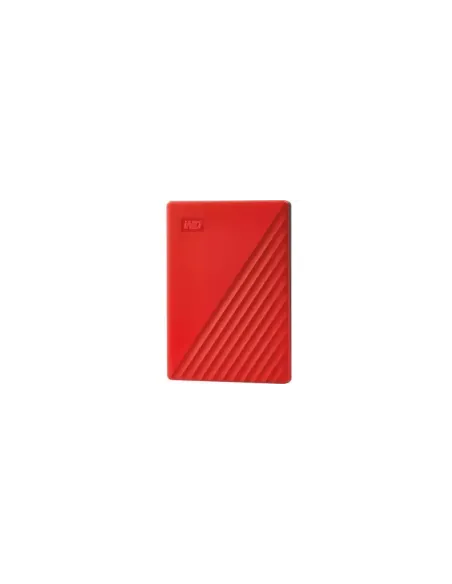 Disco Externo Western Digital My Passport 2TB/ 2.5"/ USB 3.2/ Rojo
