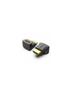 Adaptador HDMI 4K 90º Vention AIOB0-2/ HDMI Macho - HDMI Hembra/ Pack 2 Uds