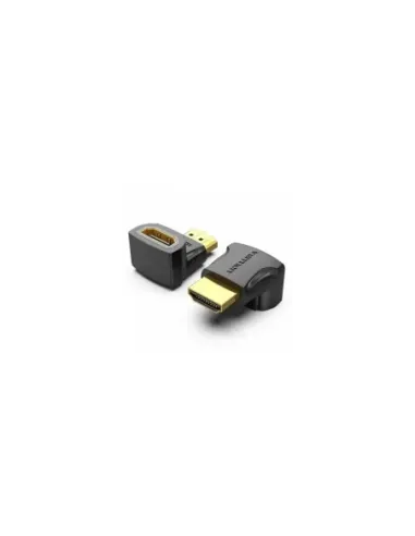 Adaptador HDMI 4K 90º Vention AIOB0-2/ HDMI Macho - HDMI Hembra/ Pack 2 Uds