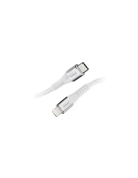 Cable usb - c a lightning intenso 1 -5m c315l blanco