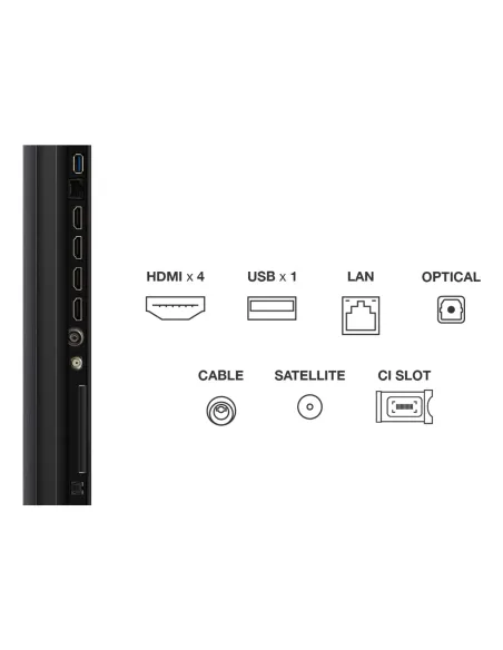 TCL C6K 55C6K Televisor 139,7 cm (55") 4K Ultra HD Smart TV Wifi Metálico