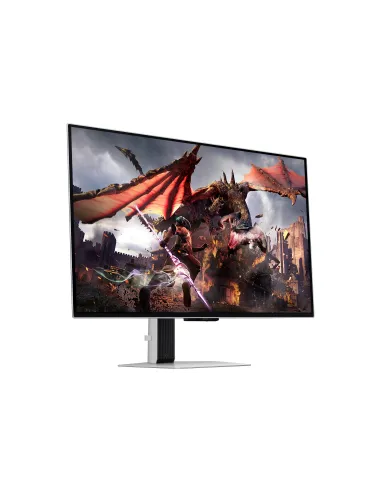 Samsung G80SD pantalla para PC 81,3 cm (32") 3840 x 2160 Pixeles 4K Ultra HD OLED Plata