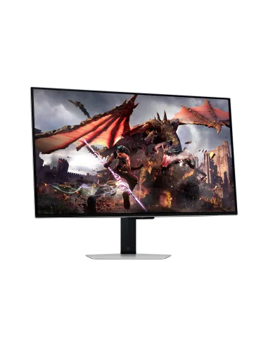 Samsung G80SD pantalla para PC 81,3 cm (32") 3840 x 2160 Pixeles 4K Ultra HD OLED Plata