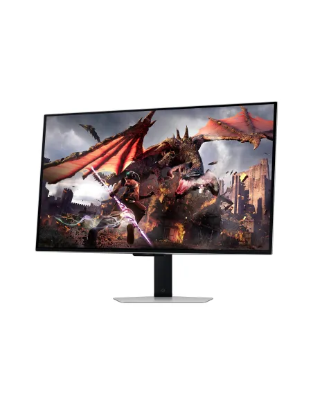 Samsung G80SD pantalla para PC 81,3 cm (32") 3840 x 2160 Pixeles 4K Ultra HD OLED Plata