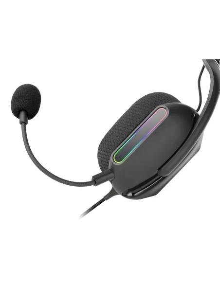 Mars Gaming MH-PRO Auriculares Alámbrico Diadema Juego USB tipo A Negro
