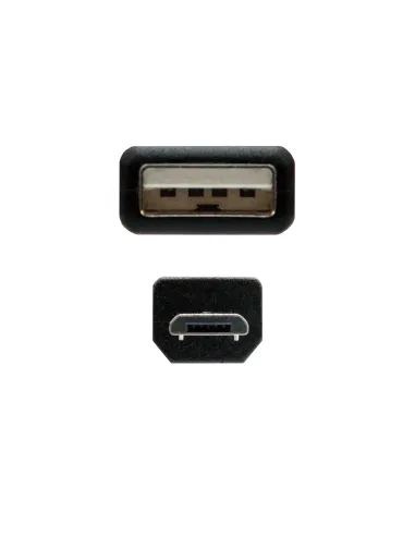 Nanocable 10.01.0503 cable USB USB 2.0 3 m USB A Micro-USB B Negro