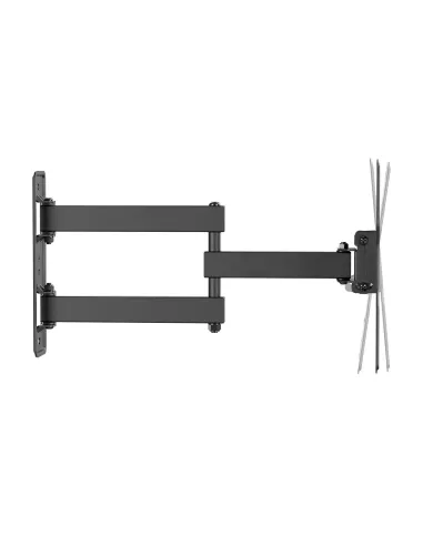 AISENS Soporte Eco Giratorio, Inclinable Para Monitor TV 30kg (3 Pivotes) De 23"-43", Negro