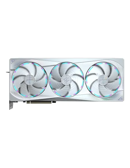 GIGABYTE AORUS GeForce RTX 5080 MASTER ICE 16G Tarjeta Gráfica - 16GB GDDR7, 256 bits, PCI-E 5.0, 2805MHz Core Clock, 3 x DP