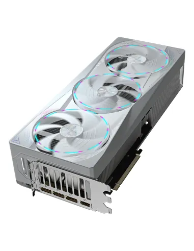 GIGABYTE AORUS GeForce RTX 5080 MASTER ICE 16G Tarjeta Gráfica - 16GB GDDR7, 256 bits, PCI-E 5.0, 2805MHz Core Clock, 3 x DP