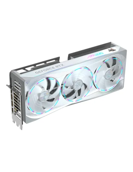 GIGABYTE AORUS GeForce RTX 5080 MASTER ICE 16G Tarjeta Gráfica - 16GB GDDR7, 256 bits, PCI-E 5.0, 2805MHz Core Clock, 3 x DP