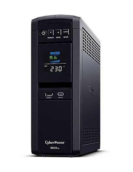 CyberPower CP1600EPFCLCD sistema de alimentación ininterrumpida (UPS) Línea interactiva 1,6 kVA 1000 W 6 salidas AC